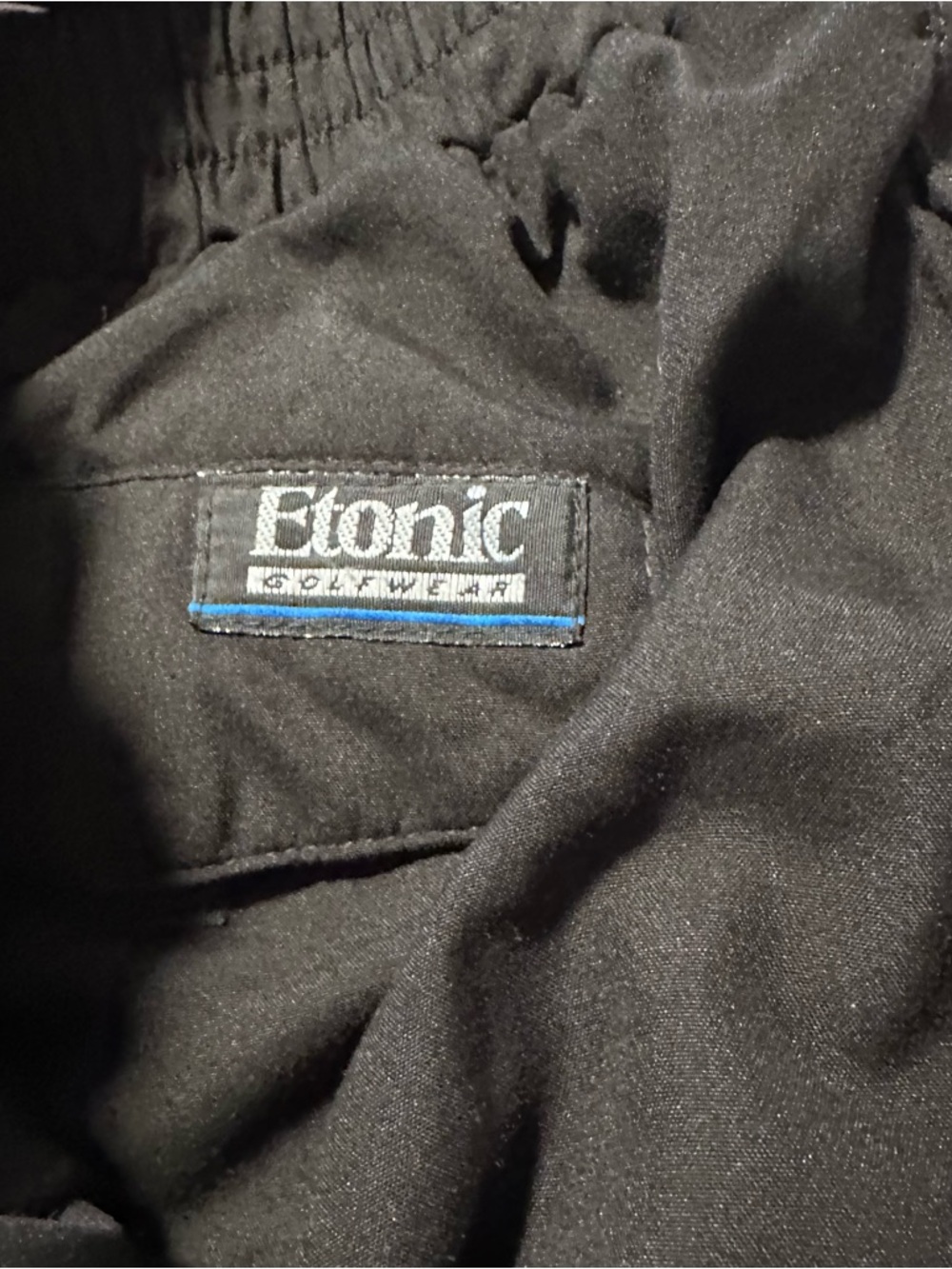 Etonic Black GORE-TEX Golf rain pants Waterproof Tech